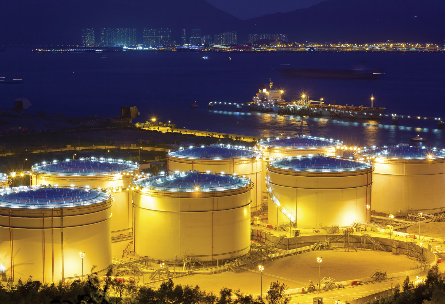 Petrochemical leak detection from Aquilar